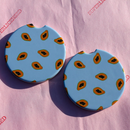 PAPAYA BOYS CAR COASTERS