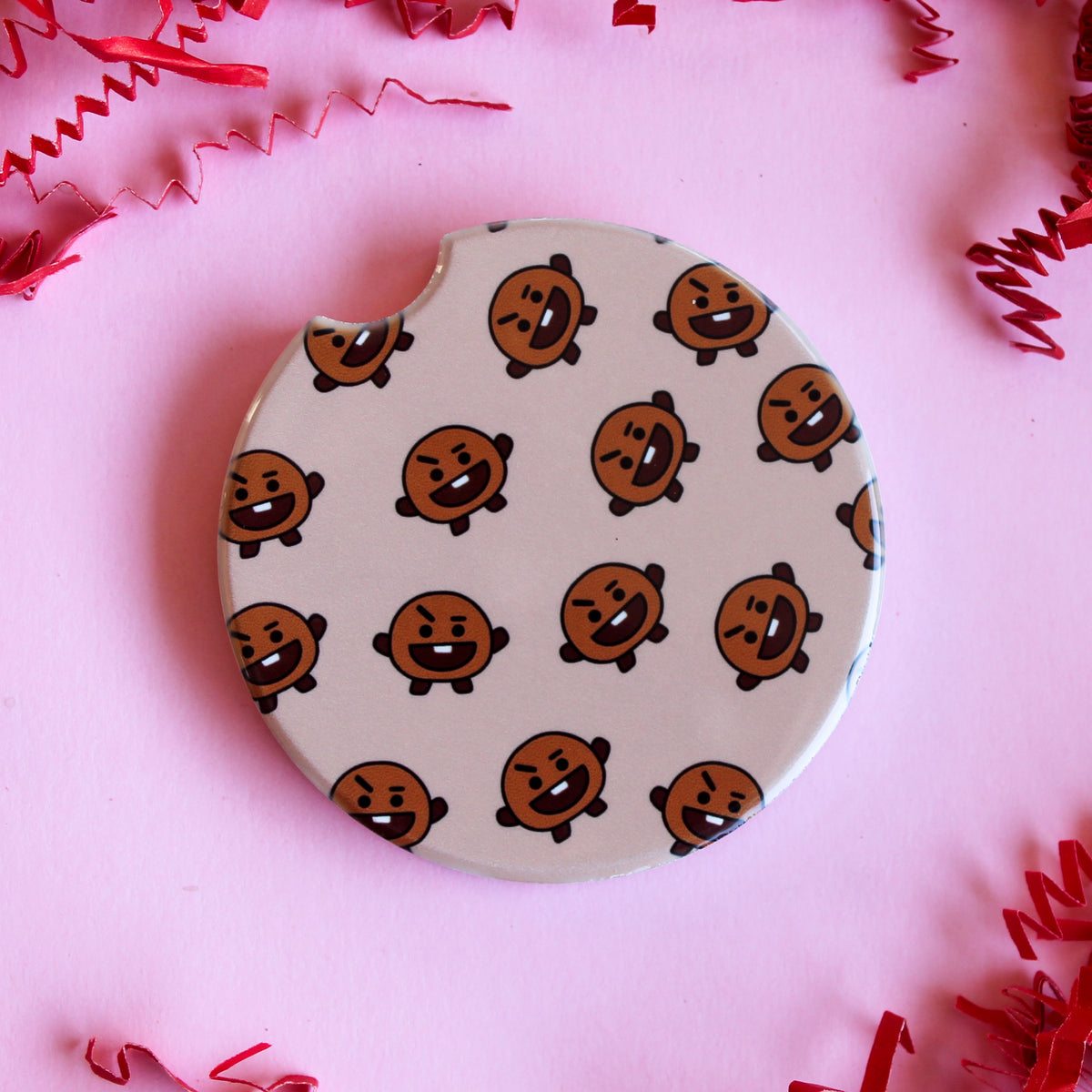 BT21 SOLOS CAR COASTERS