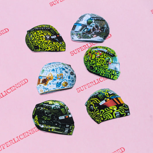Non-Waterproof Lando Helmet Journal Stickers